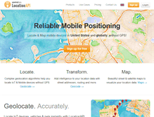 Tablet Screenshot of locationapi.org